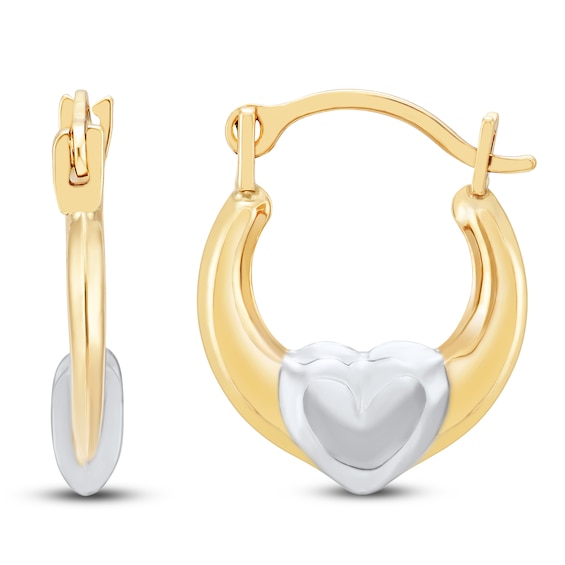 Children's Hoop Earrings 14K Yellow Gold