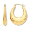 Thumbnail Image 1 of Hoop Earrings 14K Yellow Gold