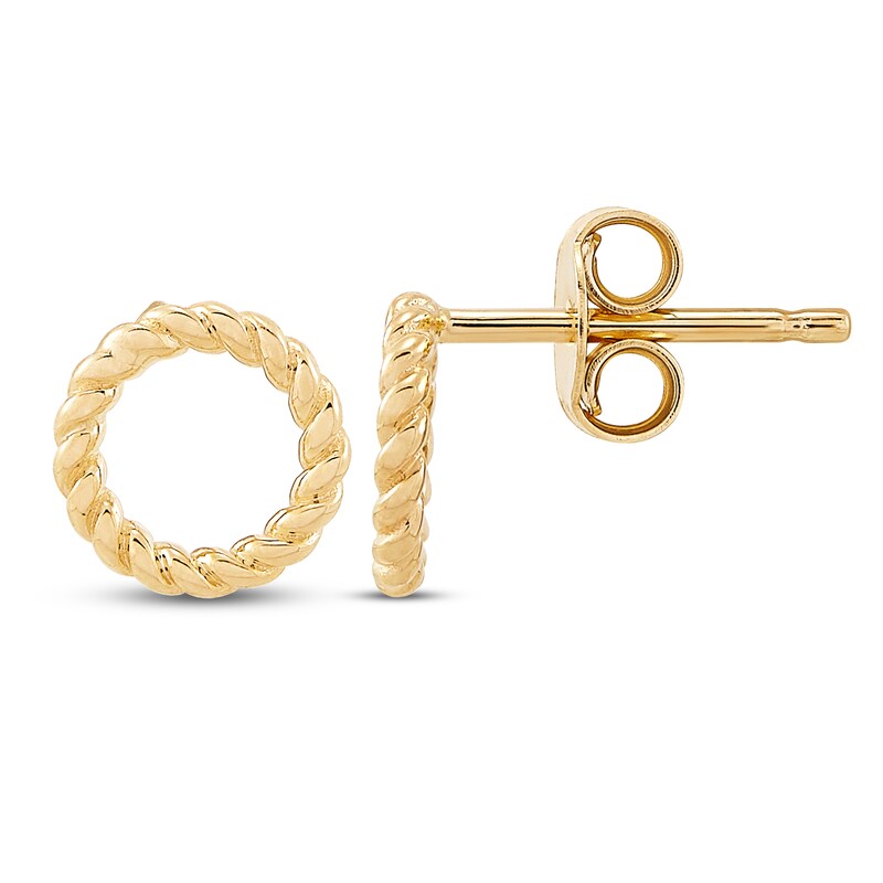 X64 10K Yellow Gold /& Opal Stud Earrings and Pendant on a 10K Chain.