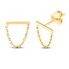 Thumbnail Image 1 of Bar Chain Earrings 14K Yellow Gold