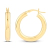 Thumbnail Image 1 of Round Hoop Earrings 14K Yellow Gold 25mm