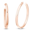 Thumbnail Image 2 of Open Hoop Earrings 14K Rose Gold