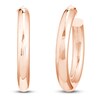 Thumbnail Image 2 of Open Hoop Earrings 14K Rose Gold 40mm