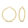 Thumbnail Image 0 of High Polish Hoop Earrings 14K Yellow Gold