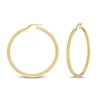 Thumbnail Image 1 of High Polish Hoop Earrings 14K Yellow Gold