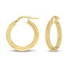Thumbnail Image 1 of High Polish Hoop Earrings 14K Yellow Gold