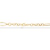 Thumbnail Image 1 of Italia D'Oro Round & Oval Link Necklace 14K Yellow Gold 24"