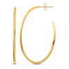 Thumbnail Image 1 of Oval Dangle Earrings 14K Yellow Gold