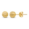 Thumbnail Image 1 of Diamond-Cut Ball Earrings 14K Yellow Gold