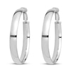 Thumbnail Image 2 of Hoop Earrings 14K White Gold