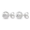 Thumbnail Image 2 of Diamond-Cut Ball Stud Earrings 14K White Gold
