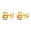 Thumbnail Image 2 of Button Stud Earrings 14K Yellow Gold