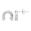 Thumbnail Image 1 of Tube Stud Earrings 14K White Gold