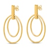 Thumbnail Image 2 of Polished Dangle Earrings 14K Yellow Gold
