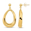 Thumbnail Image 1 of Post Dangle Earrings 14K Yellow Gold