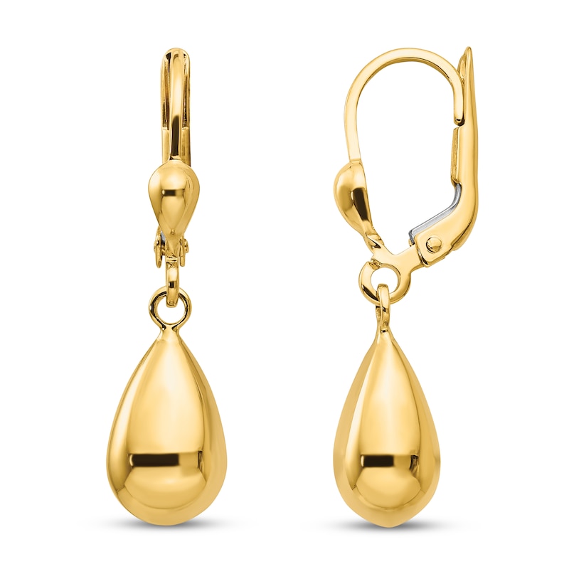 Main Image 1 of Fancy Dangle Earrings 14K Yellow Gold