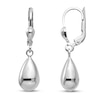 Thumbnail Image 1 of Dangle Earrings 14K White Gold