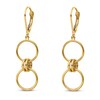 Thumbnail Image 2 of Dangle Earrings 14K Yellow Gold