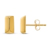 Thumbnail Image 1 of Fancy Bar Stud Earrings 14K Yellow Gold