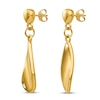 Thumbnail Image 2 of Tear Drop Dangle Earrings 14K Yellow Gold
