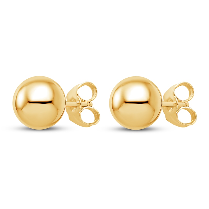 Gold Earrings 001-425-00490 14KY - Gold Earrings, P.J. Rossi Jewelers