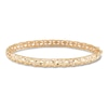 Thumbnail Image 1 of Italia D'Oro Pierced Bangle Bracelet 14K Yellow Gold