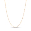 Thumbnail Image 1 of Italia D'Oro Mirror Chain Necklace 14K Yellow Gold 18"