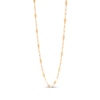 Thumbnail Image 2 of Italia D'Oro Mirror Chain Necklace 14K Yellow Gold 18"