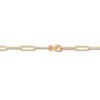 Thumbnail Image 3 of Italia D'Oro Paper Clip Necklace 14K Yellow Gold 20"