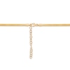 Thumbnail Image 2 of Italia D'Oro Solid Herringbone Necklace 14K Yellow Gold