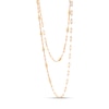 Thumbnail Image 2 of Italia D'Oro Mirror Chain Necklace 14K Yellow Gold 17"