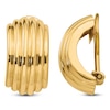 Thumbnail Image 1 of Clip-On Ball Hoop Earrings 14K Yellow Gold