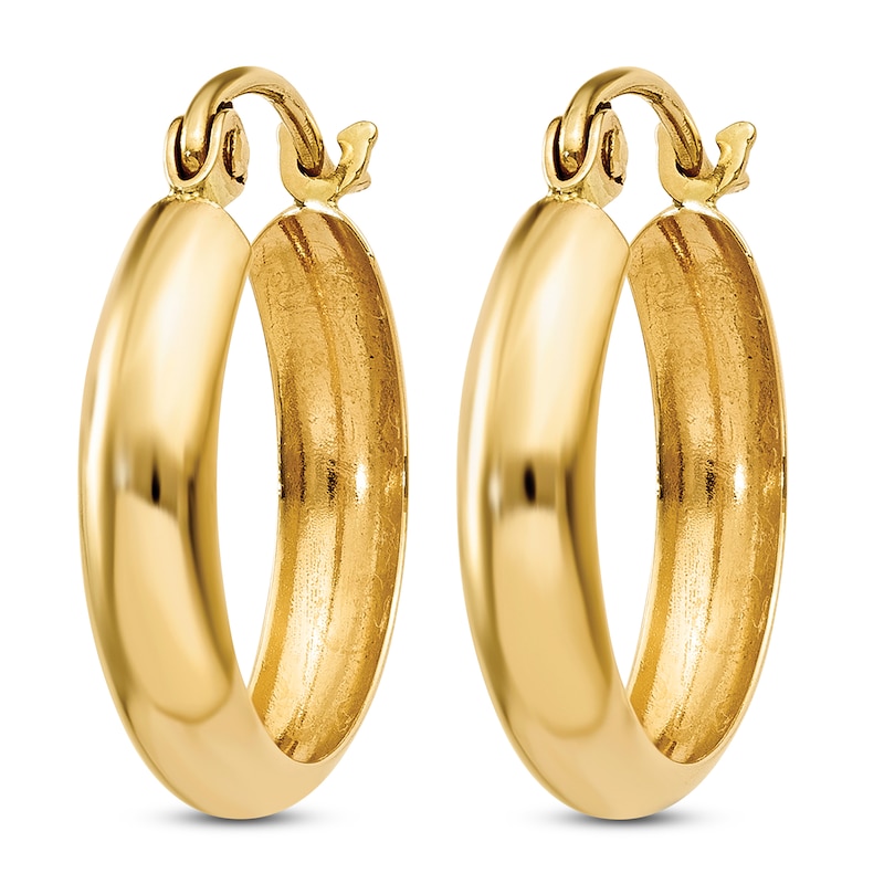 Main Image 2 of Hoop Earrings 14K Yellow Gold