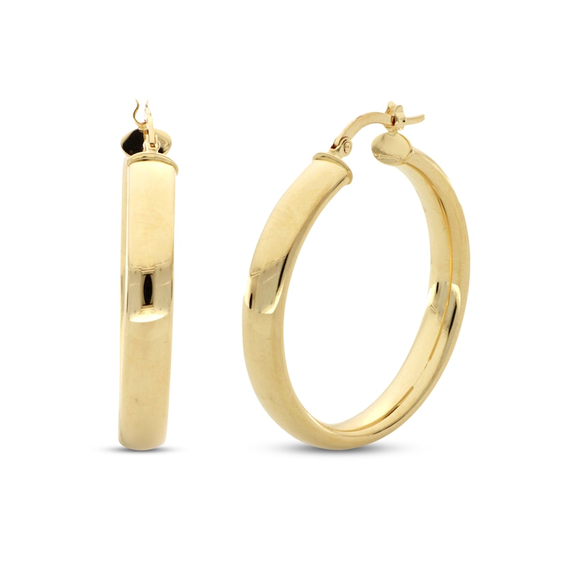 Main Image 1 of Hoop Earrings 14K Yellow Gold 25mm
