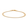 Thumbnail Image 1 of Italia D'Oro Herringbone Bracelet 14K Yellow Gold 7.25"