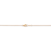 Thumbnail Image 3 of Italia D'Oro Small Bar Chain Necklace 14K Yellow Gold 18"