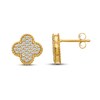 Thumbnail Image 0 of Diamond Stud Earrings 1/3 ct tw Round 14K Yellow Gold