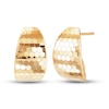 Thumbnail Image 0 of Italia D'Oro Honeycomb Stud Earrings 14K Yellow Gold