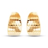 Thumbnail Image 1 of Italia D'Oro Honeycomb Stud Earrings 14K Yellow Gold