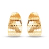 Thumbnail Image 1 of Italia D'Oro Honeycomb Stud Earrings 14K Yellow Gold