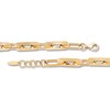 Thumbnail Image 1 of Italia D'Oro Polished Oval Link Bracelet 14K Yellow Gold 7.5"