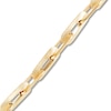 Thumbnail Image 2 of Italia D'Oro Polished Oval Link Bracelet 14K Yellow Gold