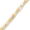 Thumbnail Image 2 of Italia D'Oro Polished Oval Link Bracelet 14K Yellow Gold 7.5"