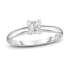 Thumbnail Image 1 of Diamond Solitaire Engagement Ring 1/4 ct tw Princess 14K White Gold (I2/I)