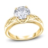 Thumbnail Image 0 of Diamond Solitaire Infinity Engagement Ring 1-1/2 ct tw Round 14K Yellow Gold (I2/I)