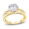 Thumbnail Image 1 of Diamond Solitaire Infinity Engagement Ring 1-1/2 ct tw Round 14K Yellow Gold (I2/I)