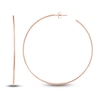 Thumbnail Image 2 of Round Wire Hoop Earrings 14K Rose Gold 60mm