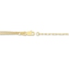 Thumbnail Image 3 of Paperclip/Rolo Heart Bracelet 14K Yellow Gold 7.3"