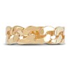 Thumbnail Image 3 of Italia D'Oro Curb Ring 14K Yellow Gold