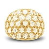 Thumbnail Image 3 of Italia D'Oro Mesh Ring 14K Yellow Gold